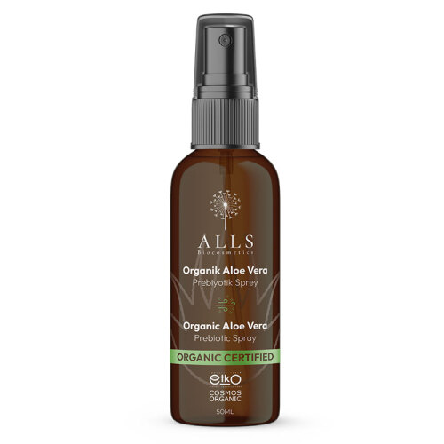 Alls Biocosmetics Organik Prebiyotik Aloe Vera Sprey 50 ml - Alls Biocosmetics