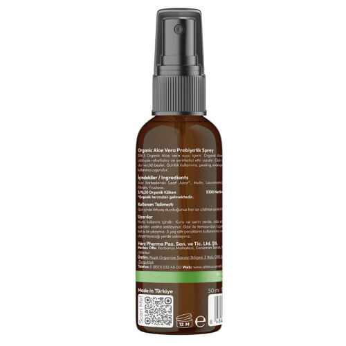 Alls Biocosmetics Organik Prebiyotik Aloe Vera Sprey 50 ml - 2