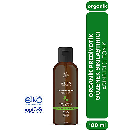 Alls Biocosmetics Organik Prebiyotik Gözenek Sıkılaştırıcı Tonik 100 ml - Alls Biocosmetics (1)