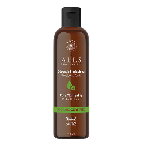 Alls Biocosmetics Organik Prebiyotik Gözenek Sıkılaştırıcı Tonik 200 ml - Alls Biocosmetics