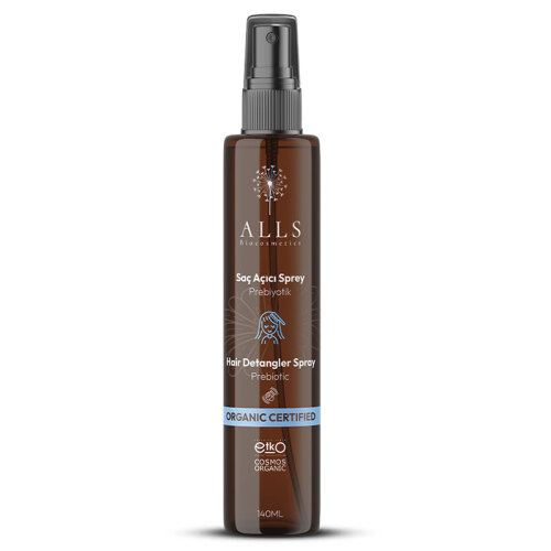 Alls Biocosmetics Organik Prebiyotik Kolay Tarama Saç Açıcı Sprey 140 ml - 1