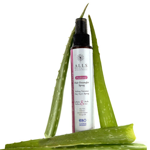 Alls Biocosmetics Organik Prebiyotik Kolay Tarama Saç Açıcı Sprey 140 ml (Promosyon Ürünü) - 7