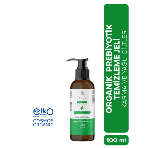 Alls Biocosmetics Organik Prebiyotik Temizleme Jeli 100 ml - 3