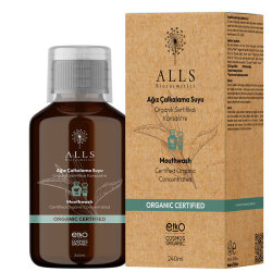 Alls Biocosmetics Organik Sertifikalı Konsantre Ağız Çalkalama Suyu 240 ml - 1