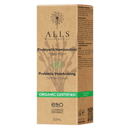 Alls Biocosmetics Organik Yağsız Prebiyotik Nemlendirici 50 ml - 3