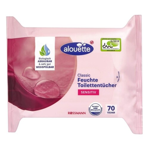Alouette Islak Tuvalet Kağıdı Aloe Veralı 70li - Alouette