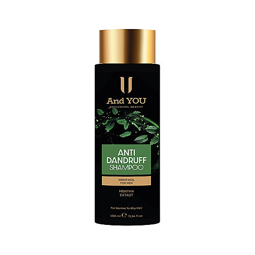 And You Antı-Dandruff Kepek Karşıtı Erkekler İçin Şampuan 400 ml - And You