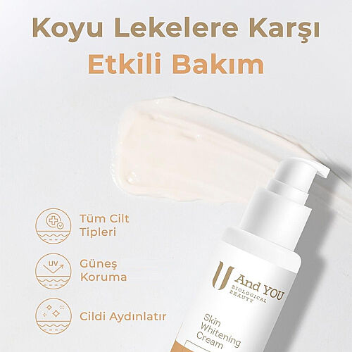 And You Cilt Beyazlatıcı Krem 50 ml - And You (1)