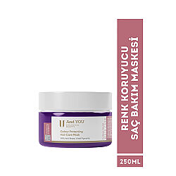 And You Colour Protectıng Haır Care Mask - Renk Koruyucu Saç Bakım Maskesi 250 ml - 2
