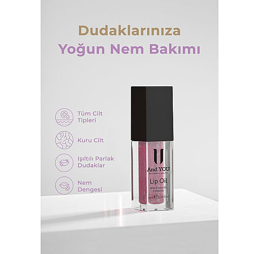 And You Dudak Yağı 6 ml - 3