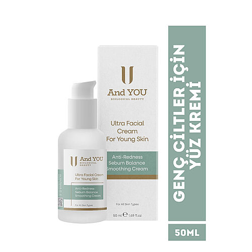 And You Genç Ciltler İçin Yüz Kremi 50 ml - And You (1)