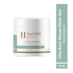And You Hassas Ciltler İçin Nemlendirici Cica Krem 50 ml - 2