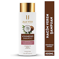 And You Hindistan Cevizi Hacim Veren Şampuan 400 ml - 2