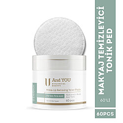 And You Makyaj Temizleyici Tonik Ped 60 Adet - 2