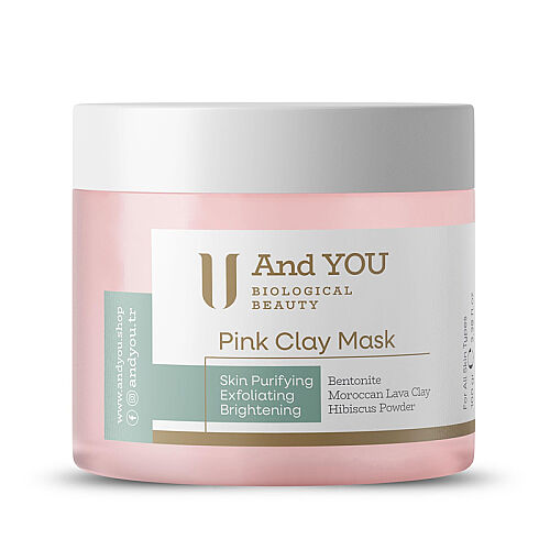 And You Pembe Kil Maskesi 100 gr - And You