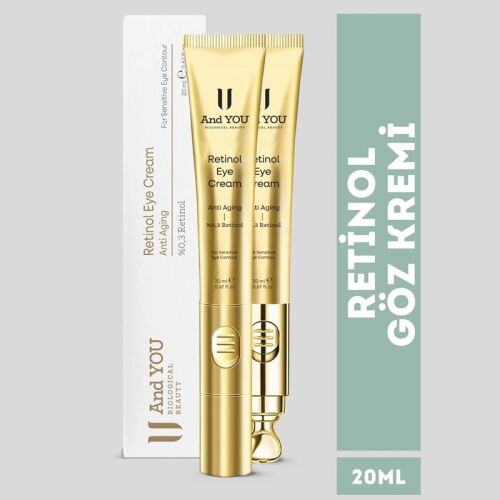 And You Retinol Titreşimli Göz Altı Kremi 20 ml - And You (1)