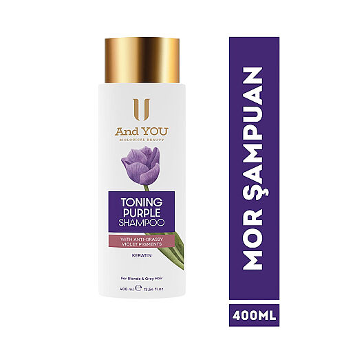 And You Tonıng Purple Mor Şampuan 400 ml - And You (1)