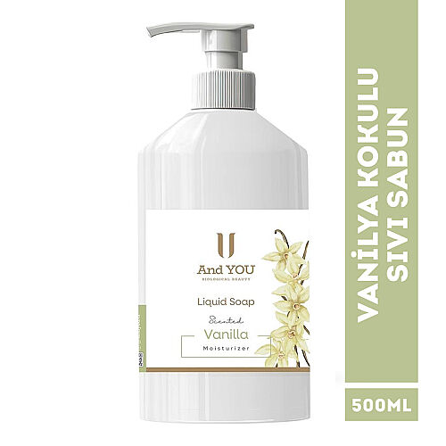And You Vanilya Kokulu Sıvı Sabun 500 ml - And You (1)