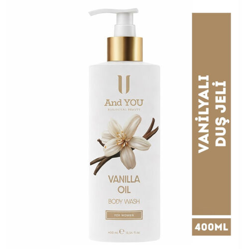 And You Vanilyalı Duş Jeli 400 ml - And You (1)
