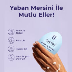 And You Yaban Mersini Nemlendirici El Kremi 30 ml (Promosyon Ürünü) - 3