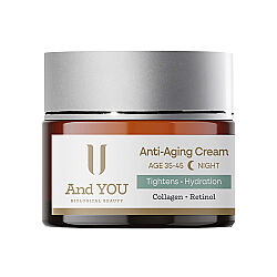 And You Yaşlanma Karşıtı Gece Kremi 50 ml – 35-45 Yaş Yoğun Bakım - 1