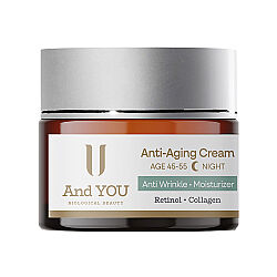 And You Yaşlanma Karşıtı Gece Kremi 50 ml 45-55 Yoğun Bakım - 1