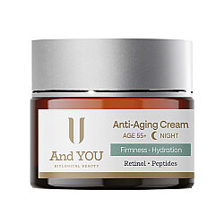 And You Yaşlanma Karşıtı Gece Kremi 50 ml – 55+ Yaş Yoğun Bakım - 1