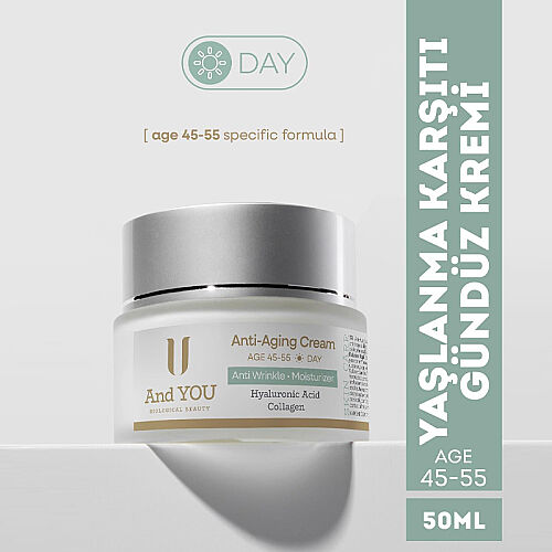 And You Yaşlanma Karşıtı Gündüz Kremi 50 ml – 45-55 Yaş Yoğun Bakım - And You (1)
