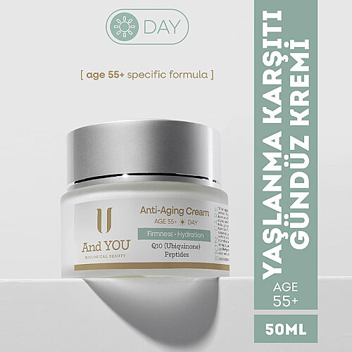 And You Yaşlanma Karşıtı Gündüz Kremi 50 ml – 55+ Yaş Yoğun Bakım - And You (1)
