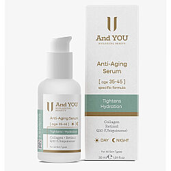 And You Yaşlanma Karşıtı Serum 30 ml – 35-45 Yaş Gece ve Gündüz - 2