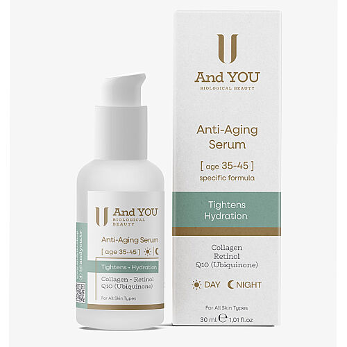 And You Yaşlanma Karşıtı Serum 30 ml – 35-45 Yaş Gece ve Gündüz - And You (1)