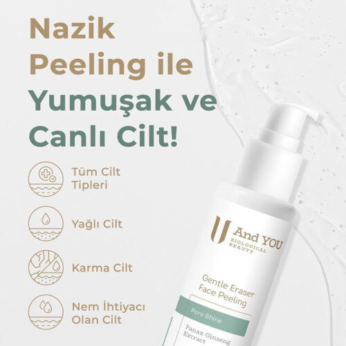 And You Yüz Peelingi 75 ml - And You (1)