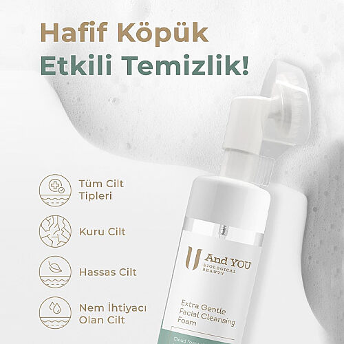 And You Yüz Temizleme Köpüğü 150 ml - And You (1)