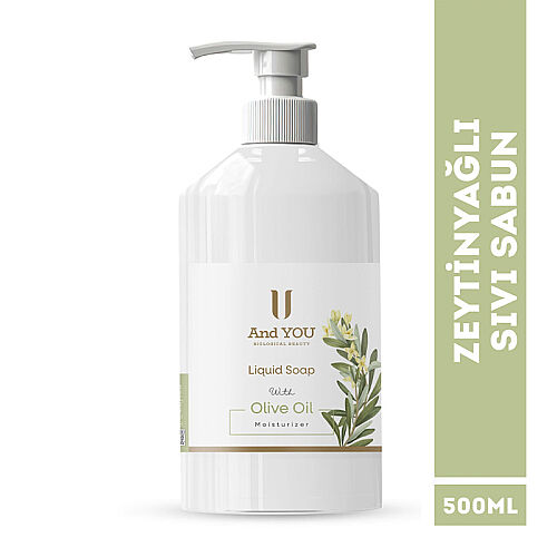 And You Zeytinyağlı Sıvı Sabun 500 ml - And You (1)