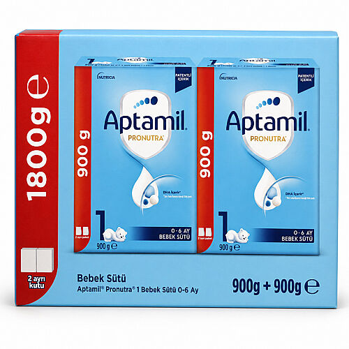 Aptamil Pronutra 1 Bebek Sütü 900 gr (2x900 gr) - Nutricia