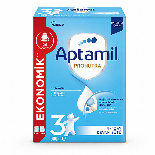 Aptamil Pronutra 3 Devam Sütü 900 gr (2X450) - Nutricia