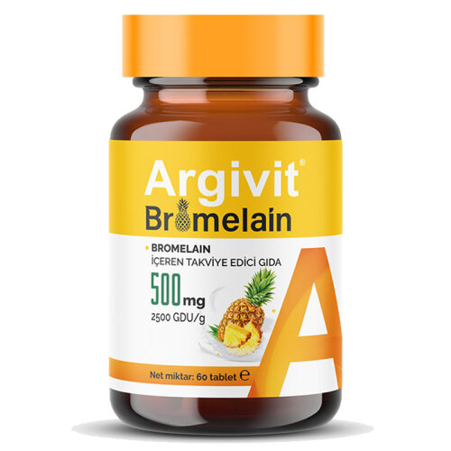 Argivit 500 mg Bromelain 60 Tablet - 1