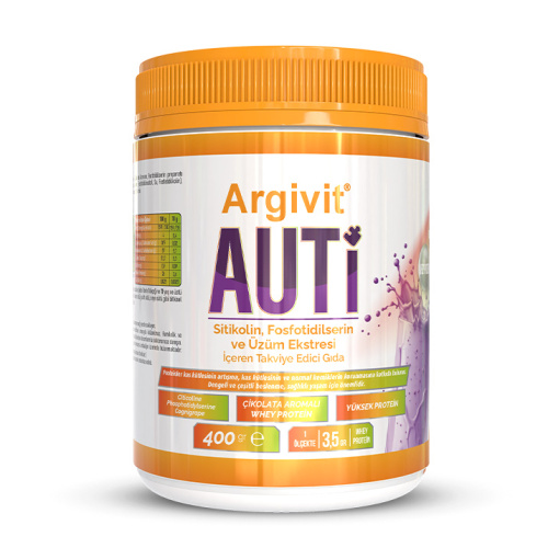 Argivit Auti Sitikolin Fosfotidilserin ve Üzüm Ekstresi İçeren Gıda Takviyesi 400 gr - Hekim İlaç