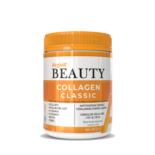 Argivit Beauty Collagen Classic Takviye Edici Gıda 325 gr - Hekim İlaç