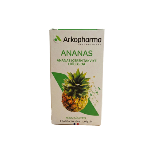 Arkopharma Ananas İçeren Takviye Edici Gıda 45 Kapsül - Arkopharma