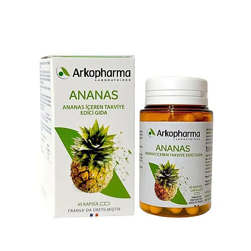 Arkopharma Ananas İçeren Takviye Edici Gıda 45 Kapsül - Arkopharma