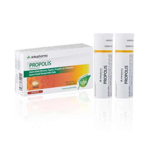 Arkopharma Propolis İçeren Pastil Takviye Edici Gıda 40 gr - Arkopharma