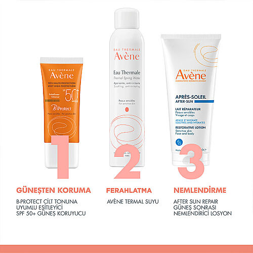 Avene B-Protect SPF50+ Ton Eşitlemeye Yardımcı Renkli Yüz Güneş Kremi 30 ml - 6