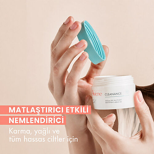 Avene Cleanance Aqua Gel Matlaştırıcı ve Gözenek Sıkılaştırıcı Nemlendirici Jel Krem 50 ml - Avene (1)