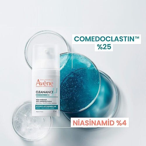 Avene Cleanance Comedomed+ Niasinamid İçeren Yoğun Bakım Kremi 30 ml - 3