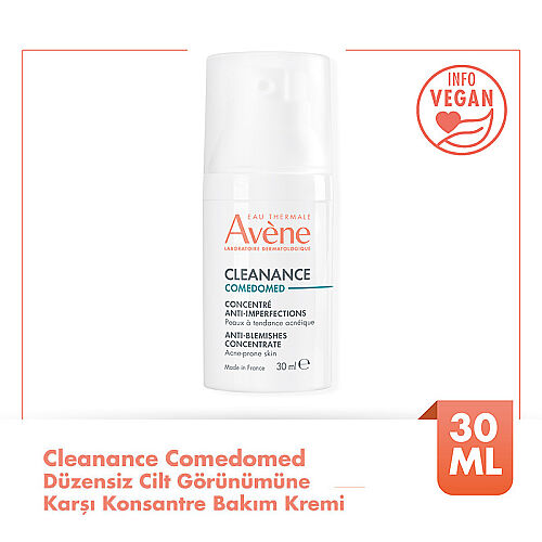 Avene Cleanance Comedomed Yağlı ve Akneye Eğilimli Ciltler İçin Bakım Kremi 30 ml - Avene (1)