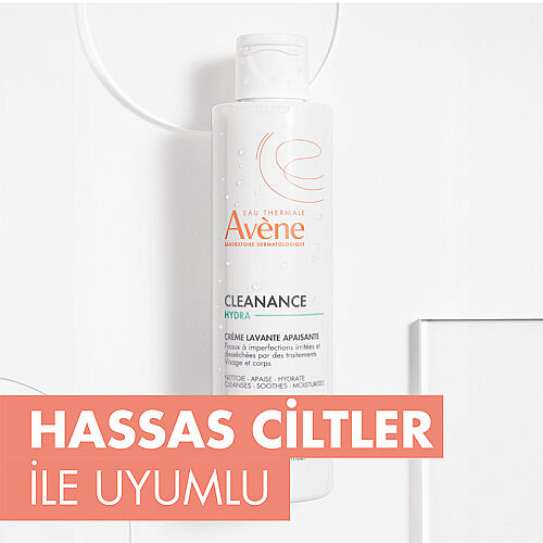 Avene Cleanance Hydra Kurumuş Ciltlere Özel Temizleme Kremi 200 ml - 6