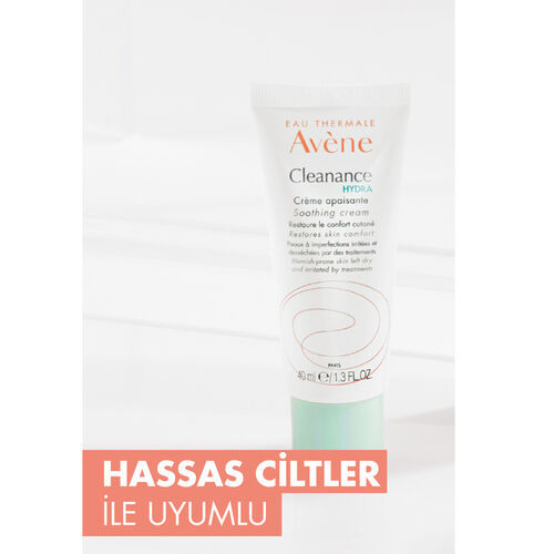 Avene Cleanance Hydra Yıpranmış ve Kuru Ciltler için Yoğun Bakım Kremi 40 ml - 3