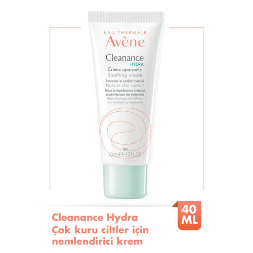 Avene Cleanance Hydra Yıpranmış ve Kuru Ciltler için Yoğun Bakım Kremi 40 ml - Avene (1)