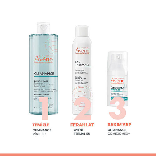 Avene Cleanance Karma ve Düzensiz Ciltler için Glutamik Asit İçeren Misel Su 400 ml - 5